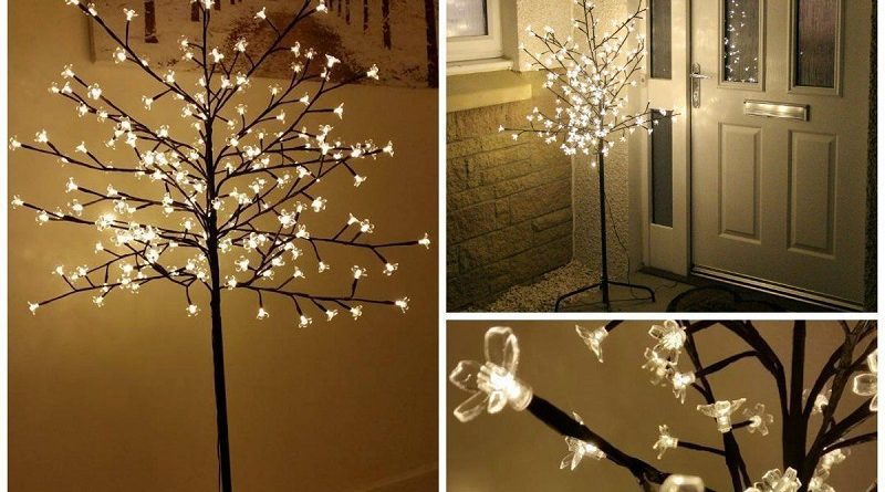 lit tree DIY