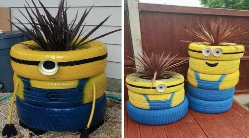 Tire Art Ideas