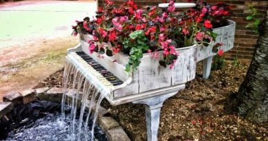 Tossing Old Piano Turns It Into THIS Stunning